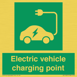 Electric vehicle charging point